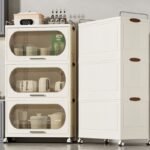 Multi-functiona with Drawers Flexible Plastic Rack - Image 6