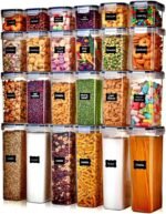 24 Pack Set Airtight Kitchen Organizers - Image 5